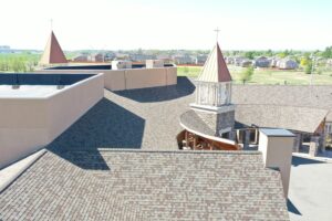 Shingle Roof on Church